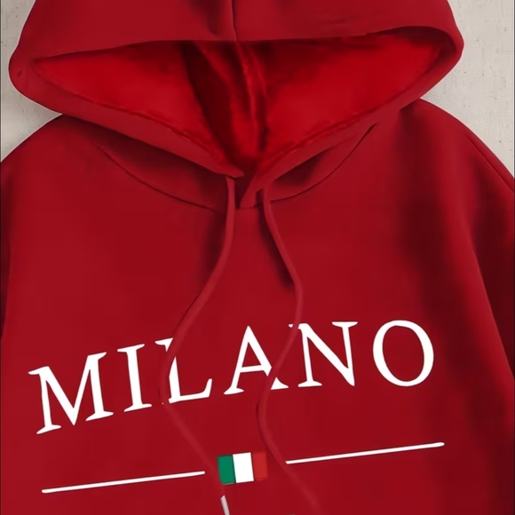 Red Women's Joggers - Picture 4 of 6